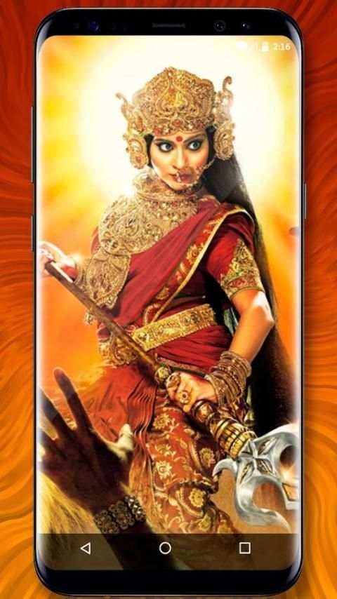 Durga Mata Live Wallpaper स्क्रीनशॉट 2