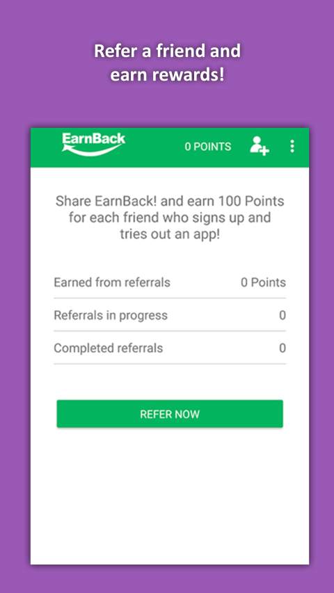 EarnBack - Isi Data Gratis screenshot 1