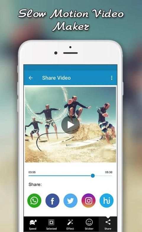 Slow Motion Video FX Maker скриншот 1