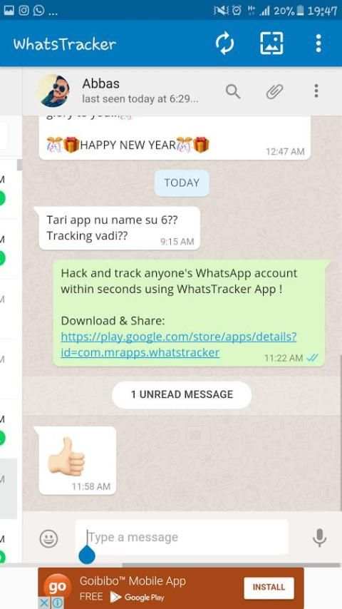 WhatsTracker for WhatsAp 4 تصوير الشاشة