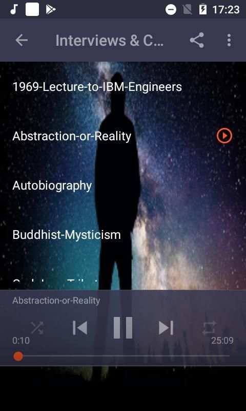 Alan Watts Speeches 5 تصوير الشاشة