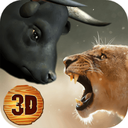 Bull vs Bull Fighting Game: Knock Knock Down icon