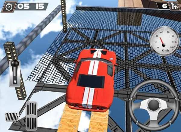 Impossible Racing Car скриншот 1
