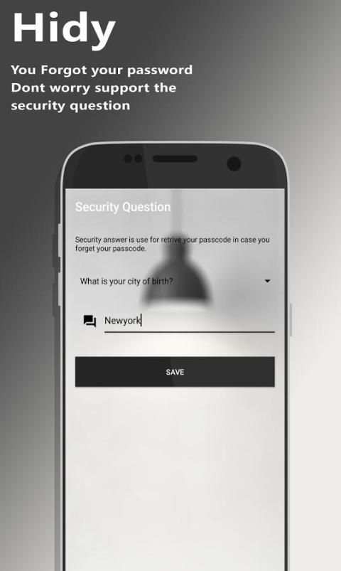 Hidy - hide photo and video скриншот 1