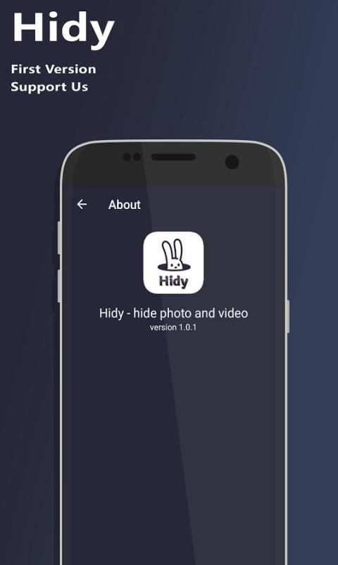 Hidy - hide photo and video скриншот 2