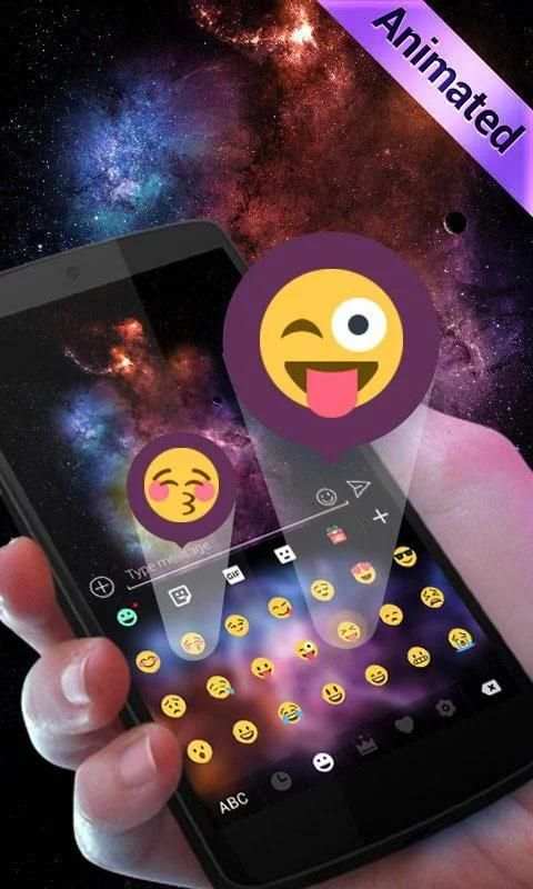 Leo GO Keyboard Animated Theme screenshot 3