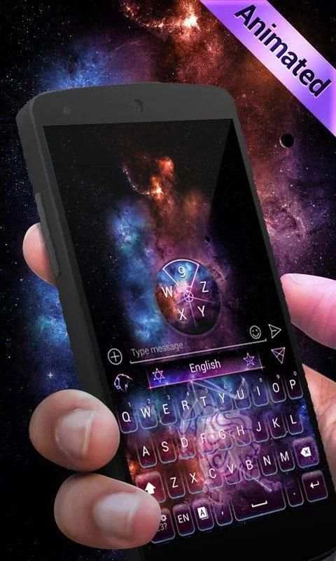 Leo GO Keyboard Animated Theme screenshot 1