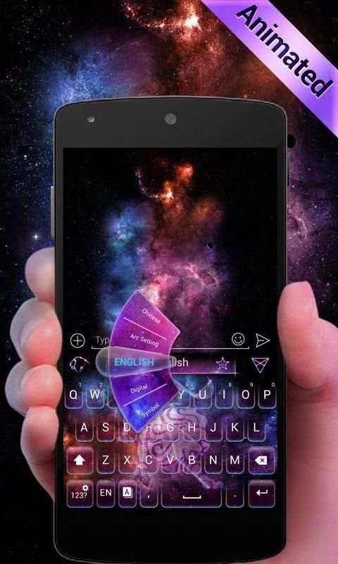 Leo GO Keyboard Animated Theme screenshot 4