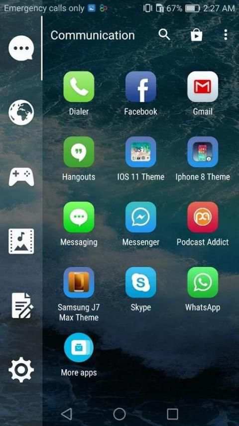 IOS 11 Theme And Launcher 1 تصوير الشاشة