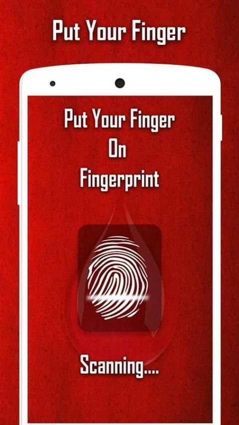 Blood Group Test Prank with Finger скриншот 6