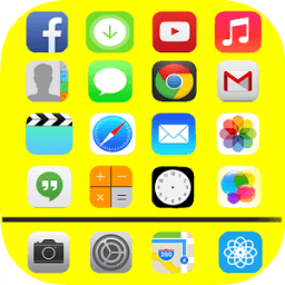 ikon Launcher For IOS; New IPhone X ios 11 Style Theme