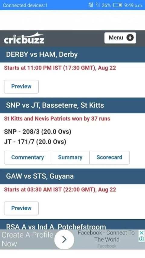 Cricbuzz Lite screenshot 4