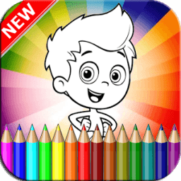 Coloring Bubble Games Guppi иконка