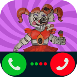 Fake Video Call from Circus Baby Prank icon