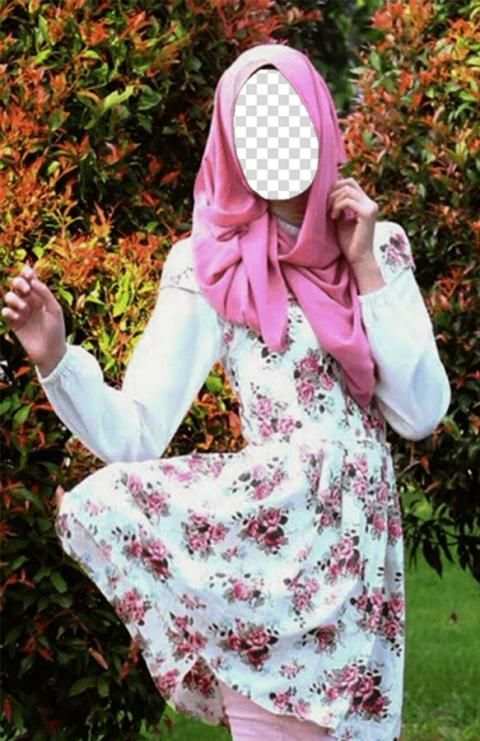 Hijab Korean Photo Editor скриншот 1