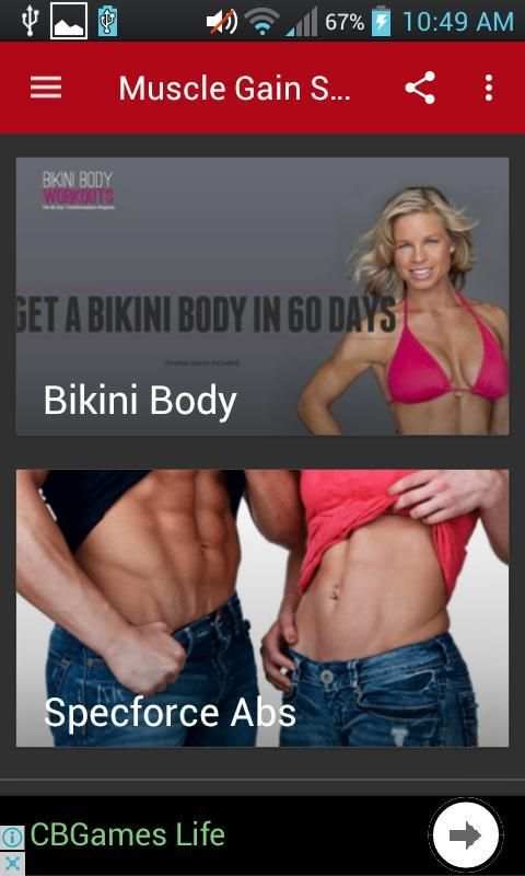 Muscle Gain Secrets Video Course скриншот 6