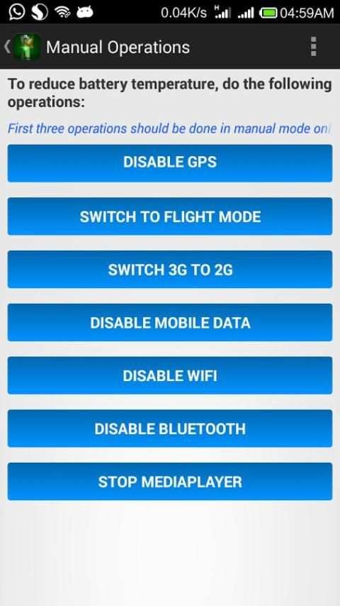 Battery Temperature Alarm screenshot 5