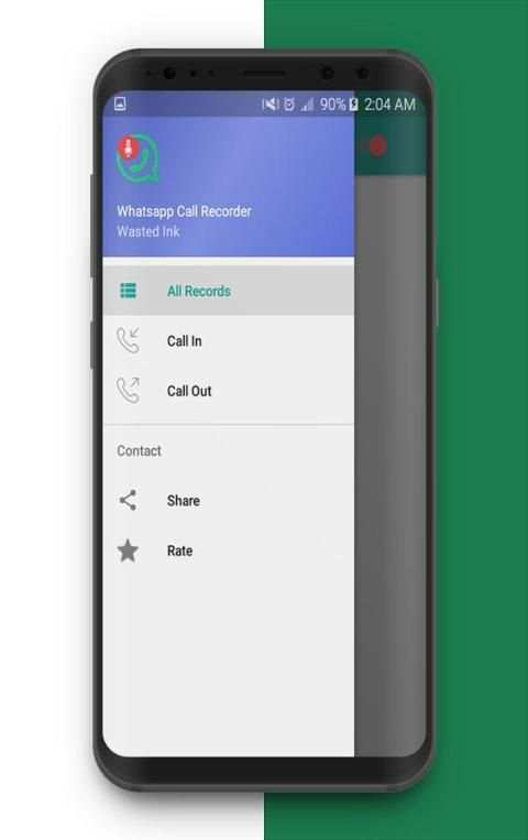 Call Recorder for Whatsapp Messenger Free screenshot 2