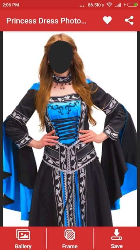 Princess Dress Photo Montage screenshot 2