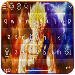 Dragon Z Keyboard - Saiyan Goku أيقونة