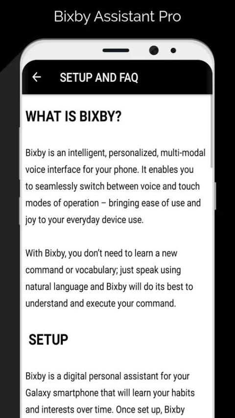Bixby Assistant Pro 7 تصوير الشاشة