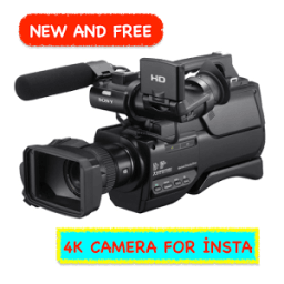 4K Kamera Full HD أيقونة