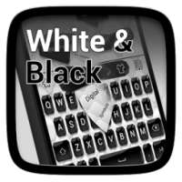 Black and White Keyboard Theme