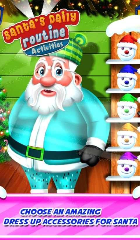 Santa's Daily Routine Activities скриншот 1