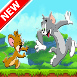 Tom run and Jerry jump أيقونة