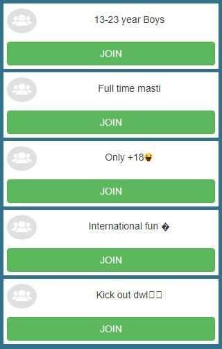 Groups for Whatsapp (2017) screenshot 1
