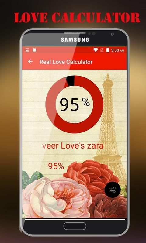 Real Love Calculator screenshot 1