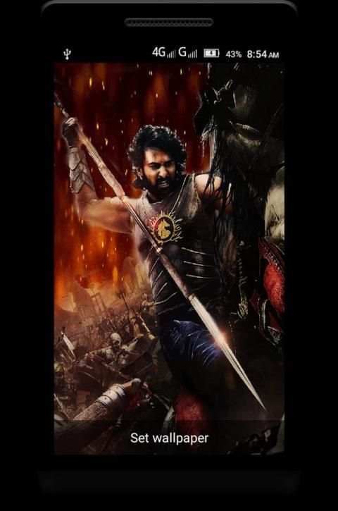 Bahubali Live Wallpaper 2 3 تصوير الشاشة