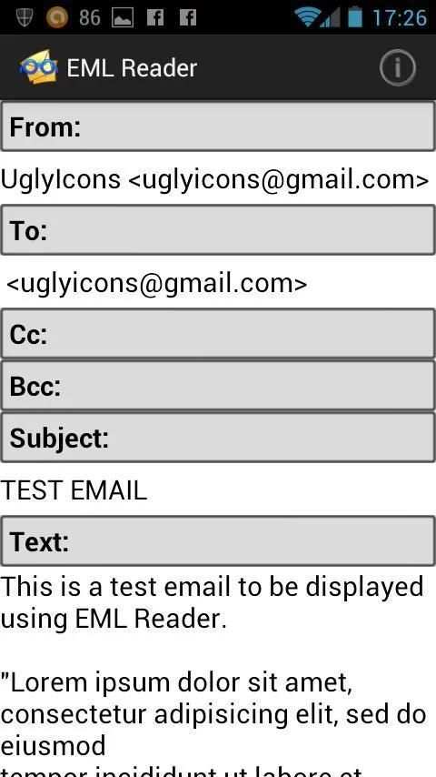 EML Reader FREE screenshot 7