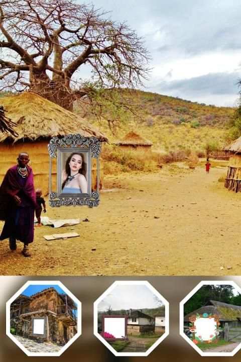 Village Photo Frames Editor With Live Wallpaper screenshot 3