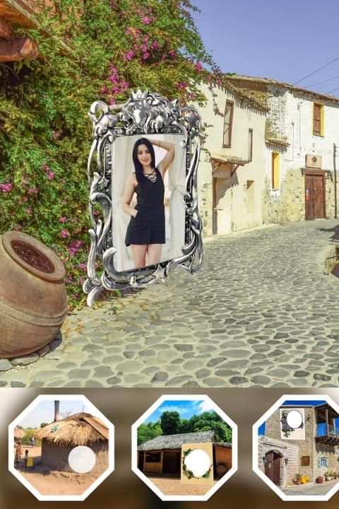 Village Photo Frames Editor With Live Wallpaper screenshot 2