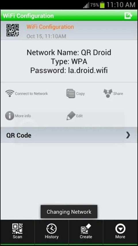 QR-WiFi Plugin™ 1 تصوير الشاشة