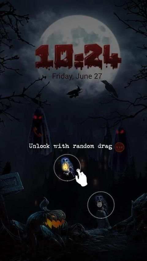 Halloween Pop Locker Theme 2 تصوير الشاشة