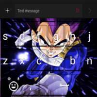 Keyboard Vegeta-Super Saiyan DBZ on 9Apps