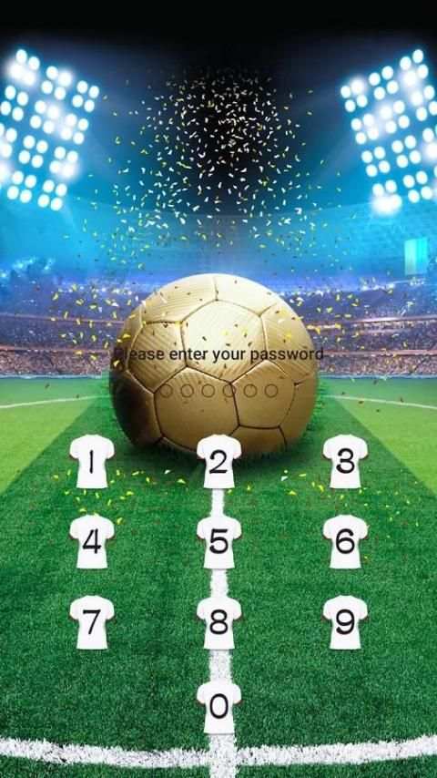 Football Theme For AppLock скриншот 2