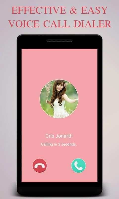 Voice Call Dialer : Auto Call 1 تصوير الشاشة