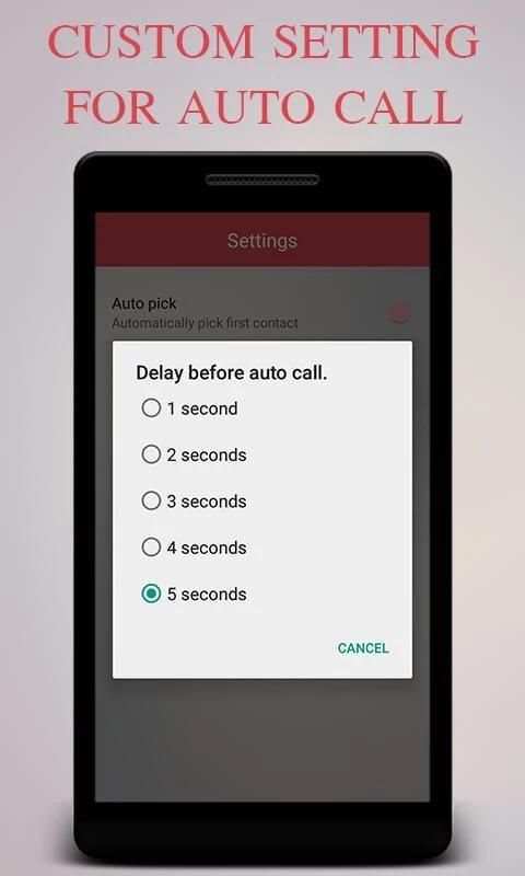 Voice Call Dialer : Auto Call 5 تصوير الشاشة