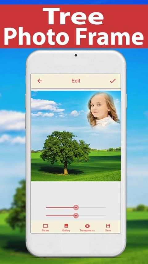 Transparent Tree Photo Frames screenshot 3