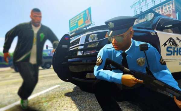 San Andreas Crime Police скриншот 1