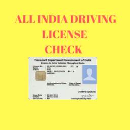 India Driving license check