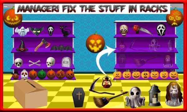 Toko kasir Dekorasi halloween: simulator belanja screenshot 5