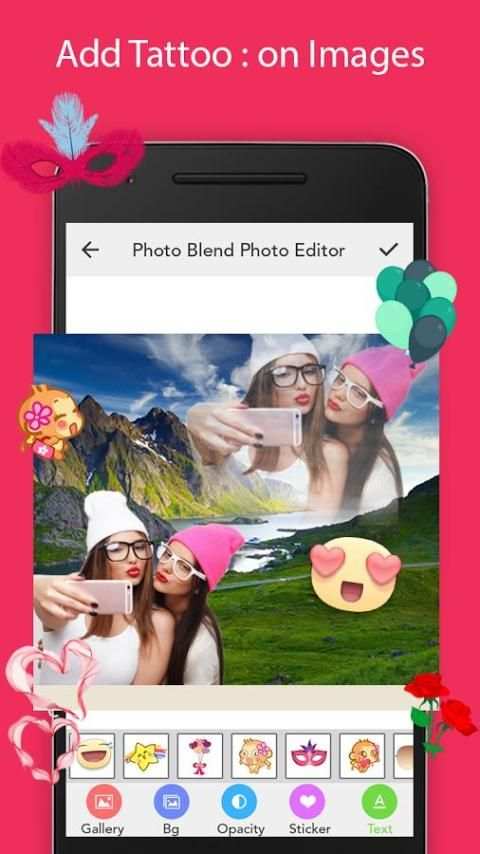 Blend Me Photo Editor скриншот 1
