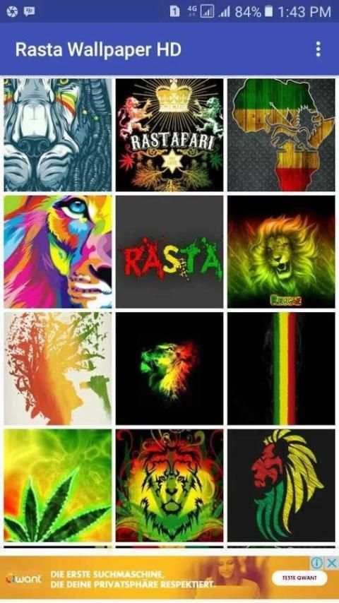 Rasta Wallpapers 5 تصوير الشاشة
