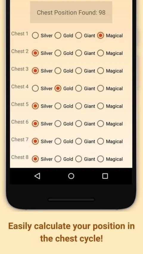 Chest Tracker & Calculator 2 تصوير الشاشة