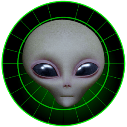 Alien Radar Fun Simulator أيقونة