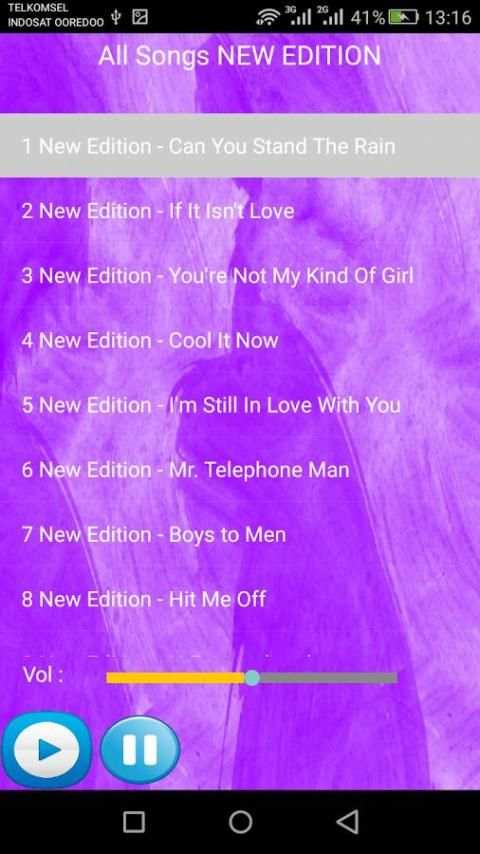 NEW EDITION SONGS screenshot 1